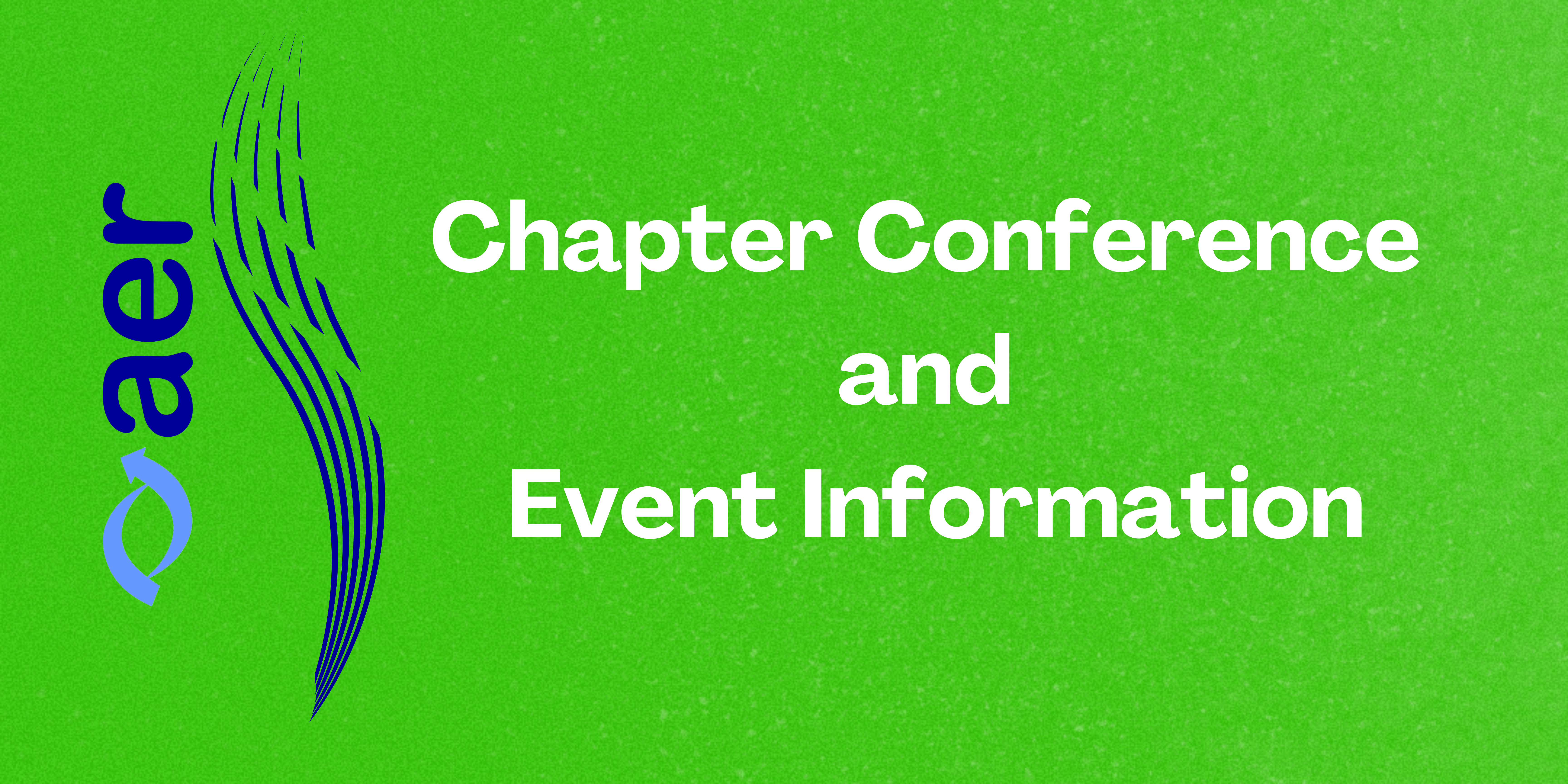 AER Chapter Conferences and Events